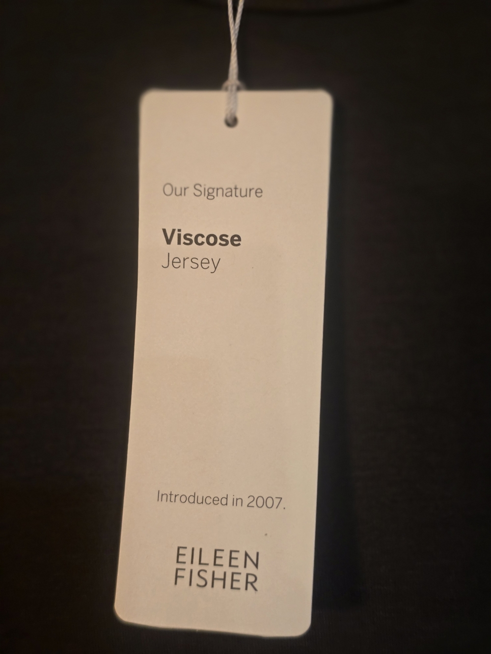O Eileen Fisher System Vicose Jersey Black Sleeveless Midi Tank Dress 3X - Picture 4 of 6